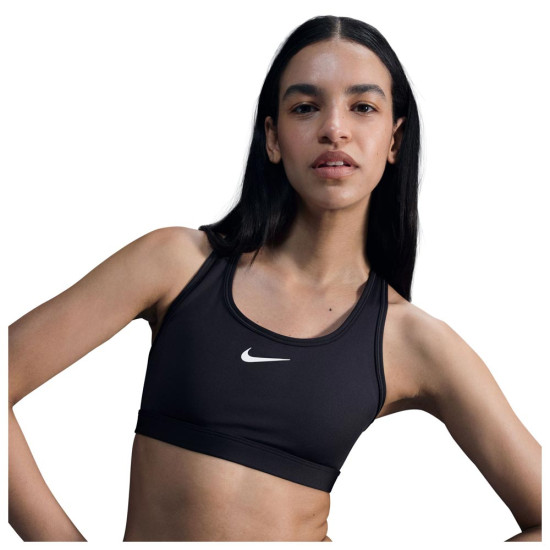 Nike Γυναικείο μπουστάκι Swoosh Medium-Support Padded Sports Bra